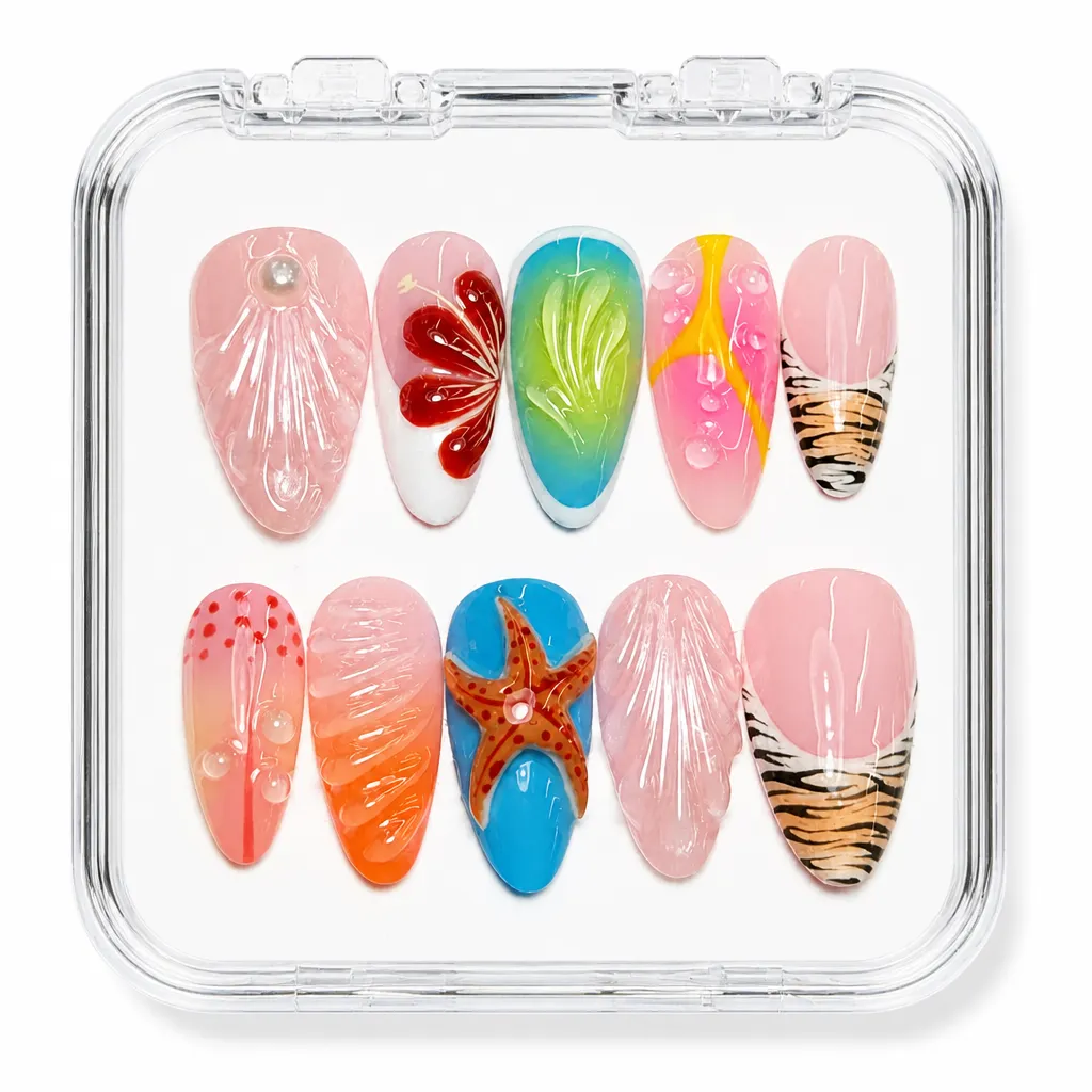 Oceanic Reverie – Xưởng gia công Nailbox Sỉ thủ công