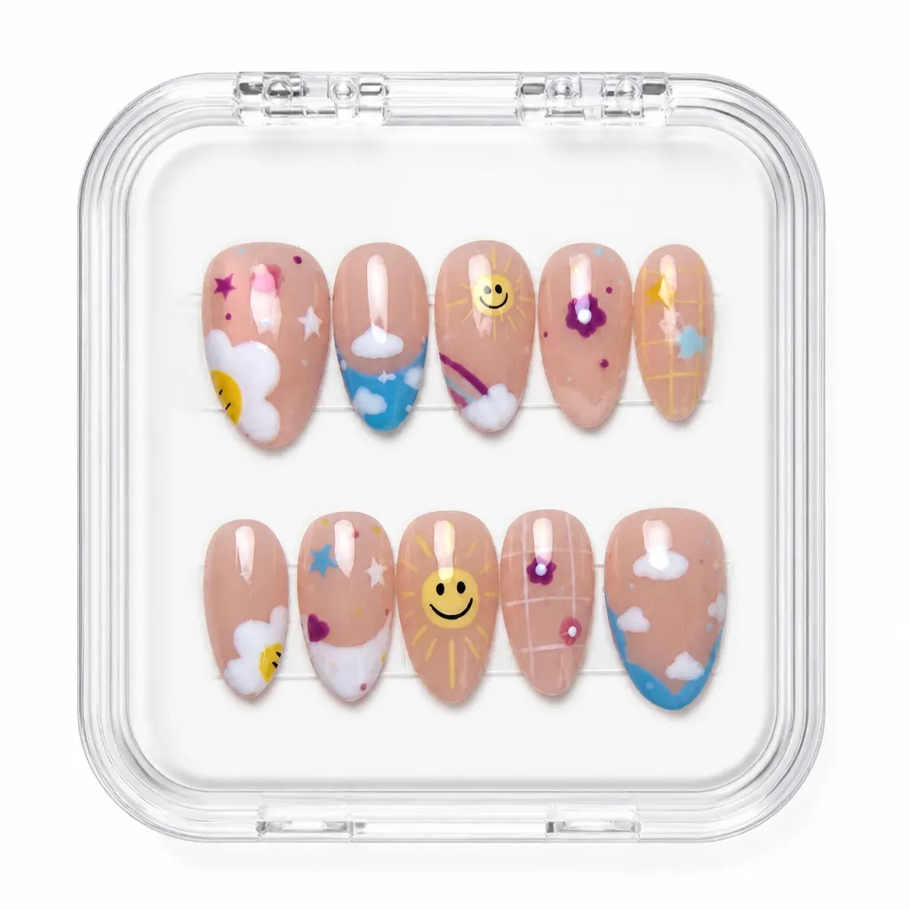 Pastel Playful Vibes – Xưởng gia công Nailbox Sỉ thủ công