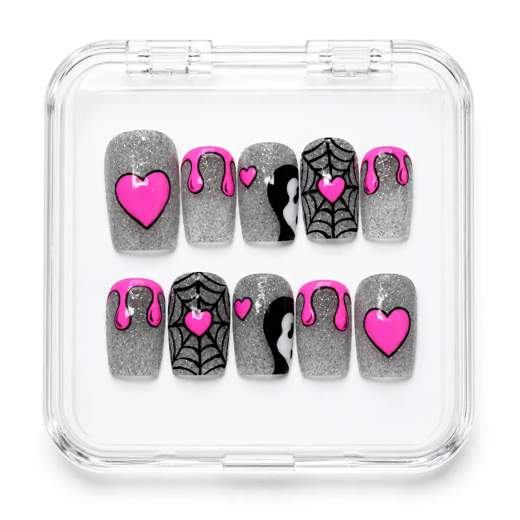 Pink Heart Web – Xưởng gia công Nailbox Sỉ thủ công