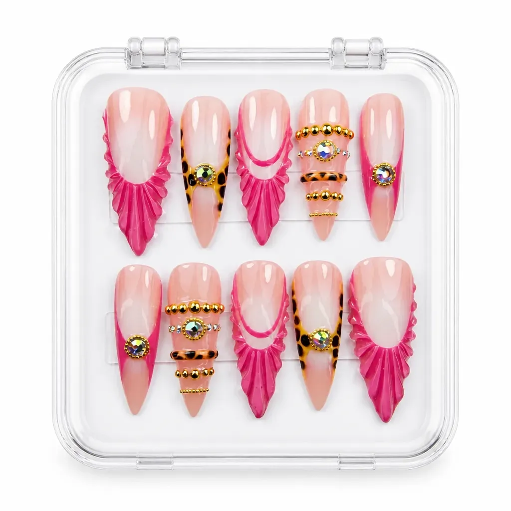 Pink Luxe Fringe – Xưởng gia công Nailbox Sỉ thủ công