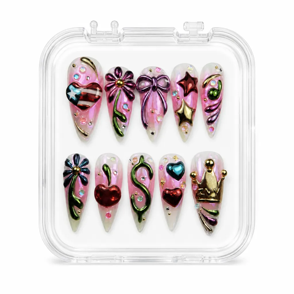 Playful Pop Art – Xưởng gia công Nailbox Sỉ thủ công