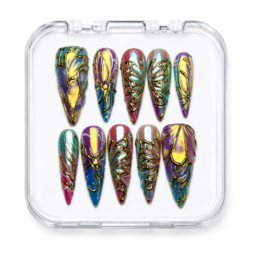Prismatic Feather – Xưởng gia công Nailbox Sỉ thủ công