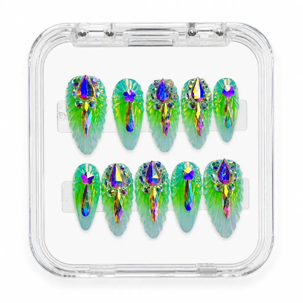 Prismatic Parrot – Xưởng gia công Nailbox Sỉ thủ công