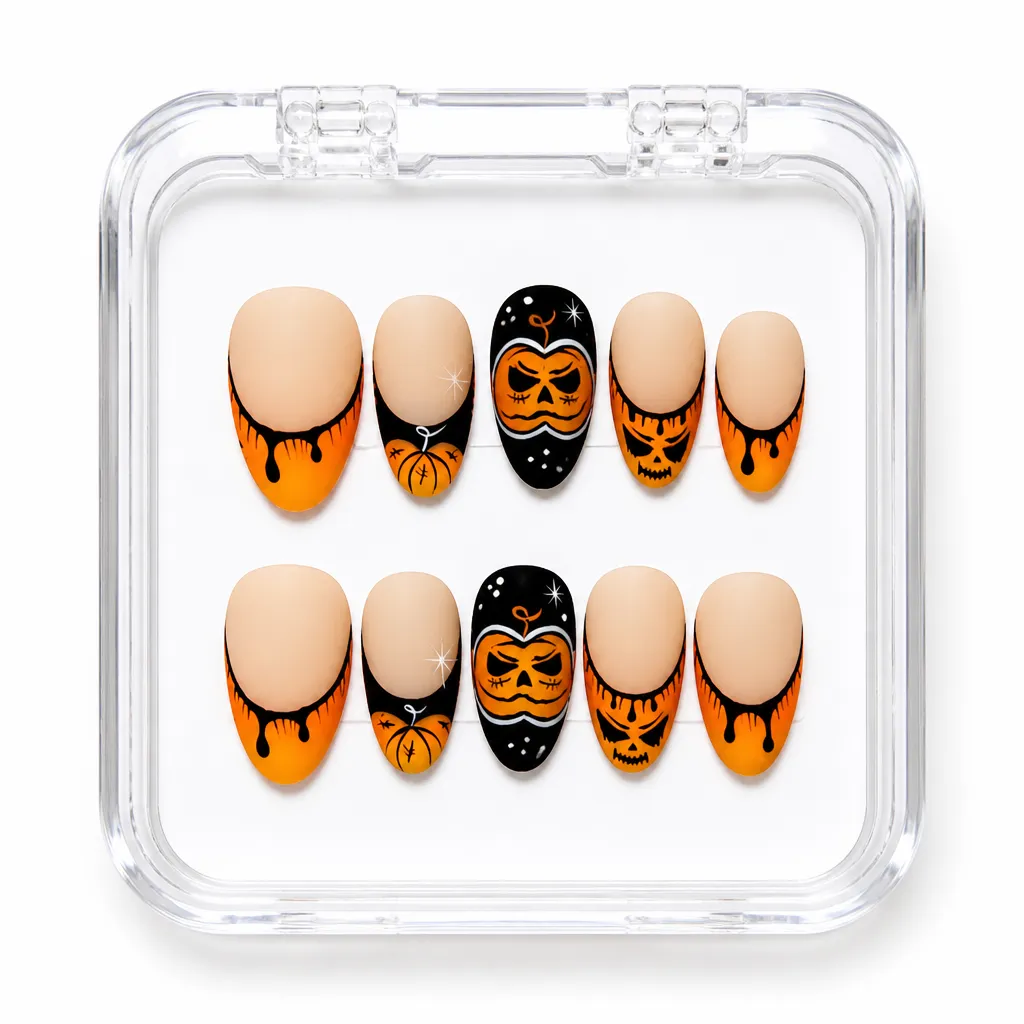 Pumpkin Slime French – Xưởng gia công Nailbox Sỉ thủ công