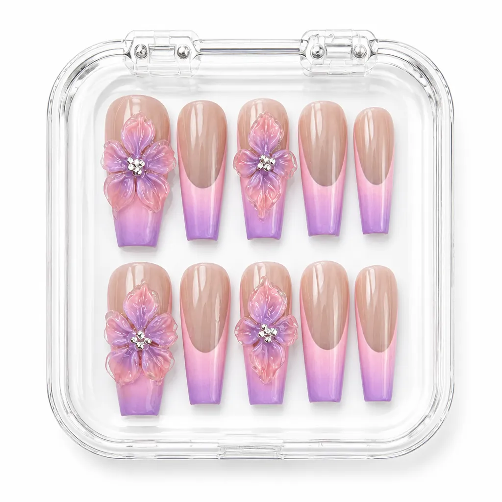 Purple Bloom – Xưởng gia công Nailbox Sỉ thủ công