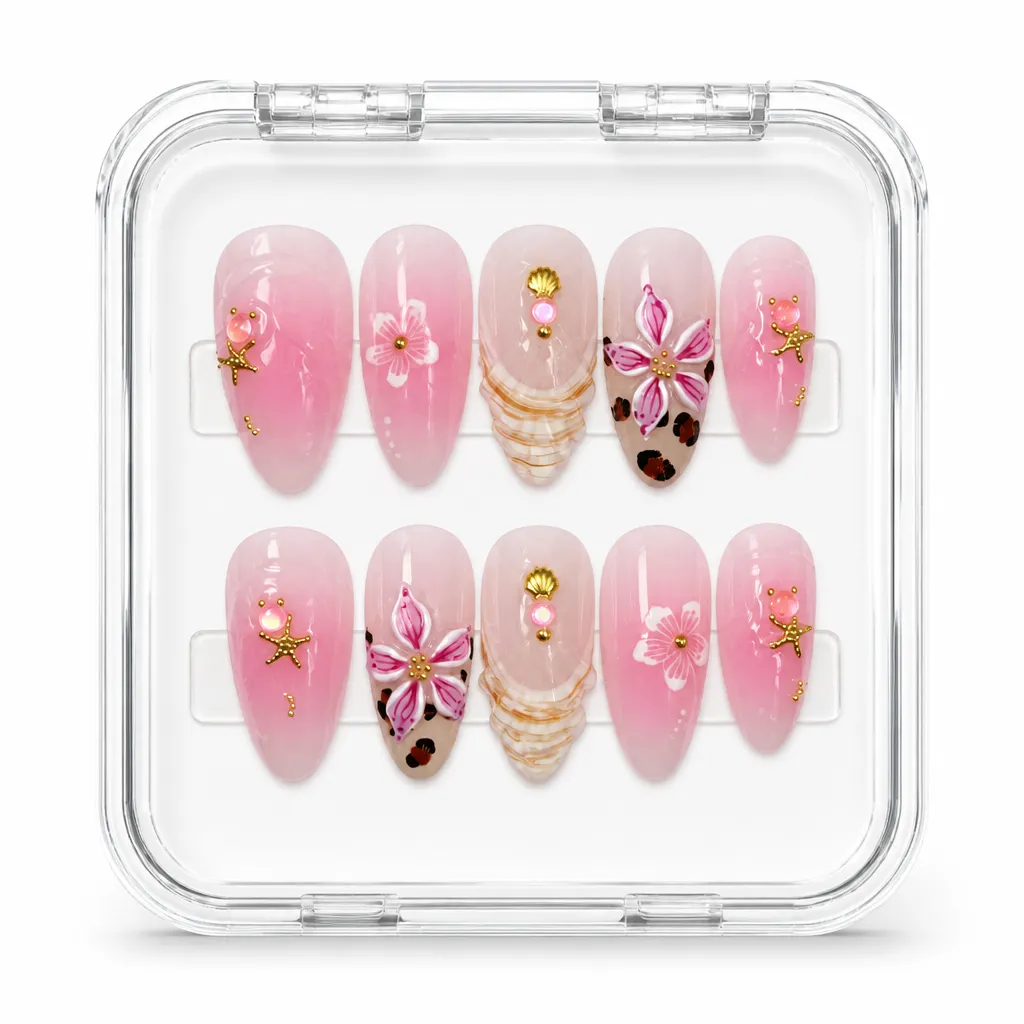 Radiant Bloom Collection – Xưởng gia công Nailbox Sỉ thủ công