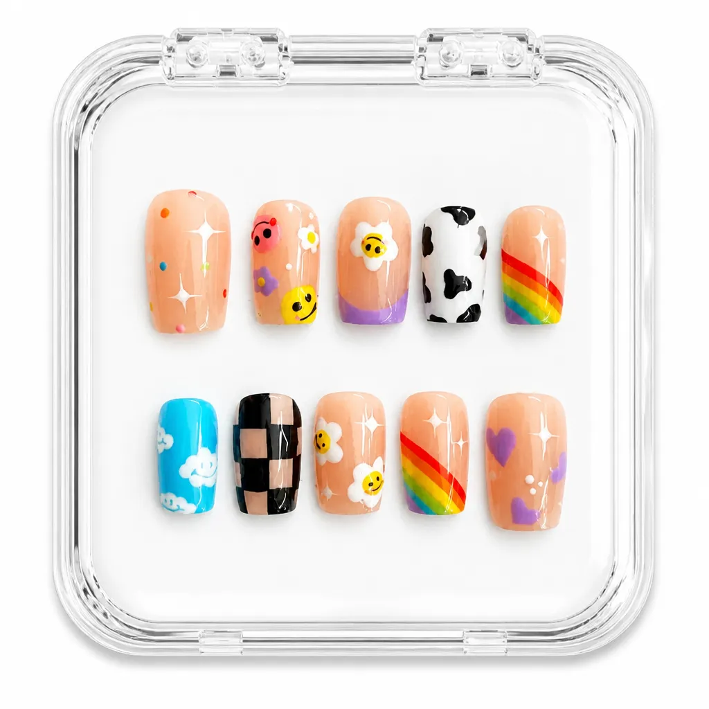 Rainbow Blossom – Xưởng gia công Nailbox Sỉ thủ công