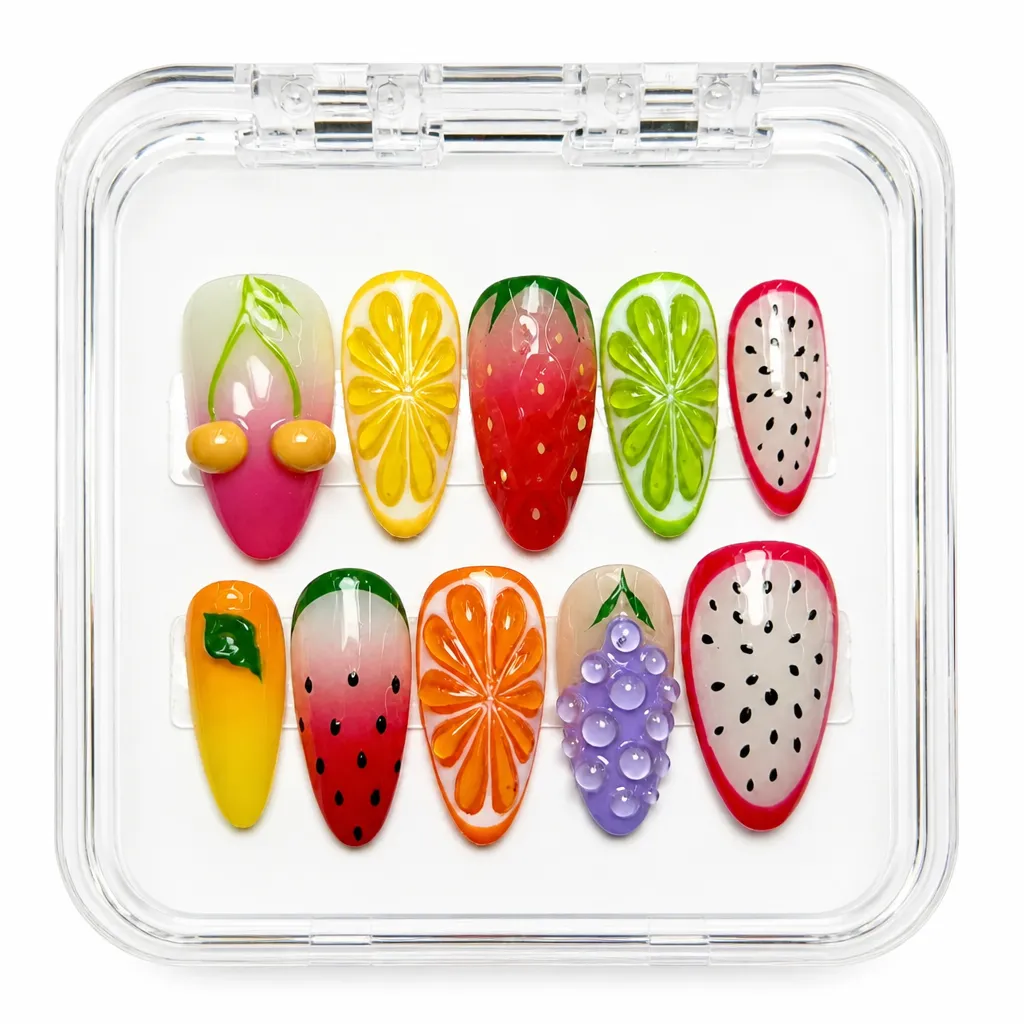Red Fruit Fusion – Xưởng gia công Nailbox Sỉ thủ công