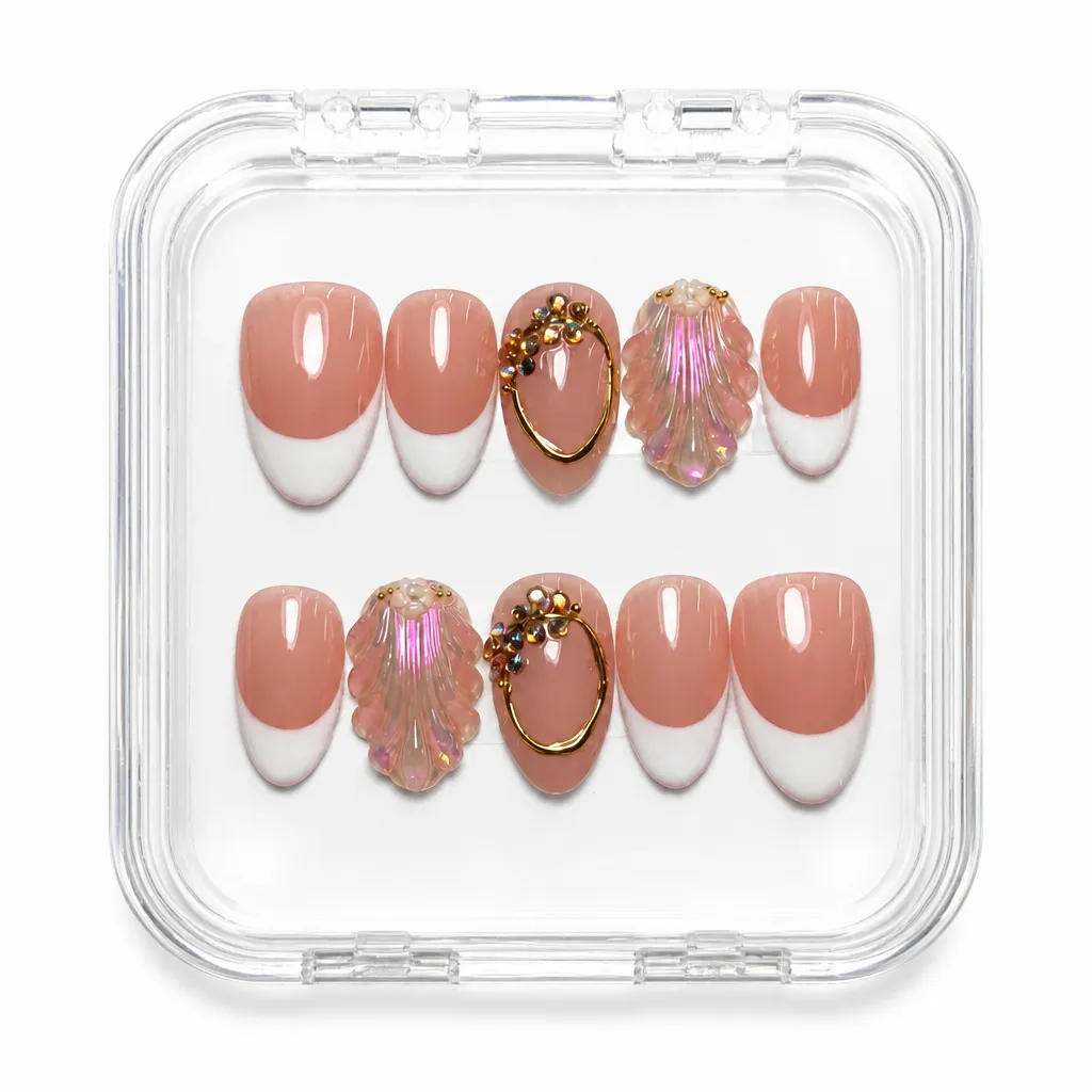 Rose Gold Luxe – Xưởng gia công Nailbox Sỉ thủ công