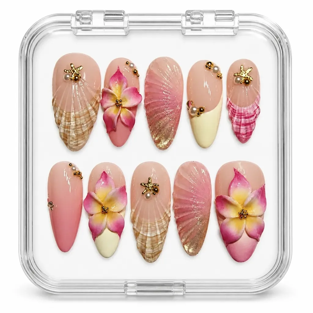 Rose Luxe Stiletto – Xưởng gia công Nailbox Sỉ thủ công