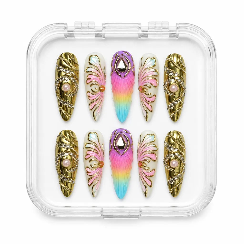 Royal Phoenix Wings – Xưởng gia công Nailbox Sỉ thủ công