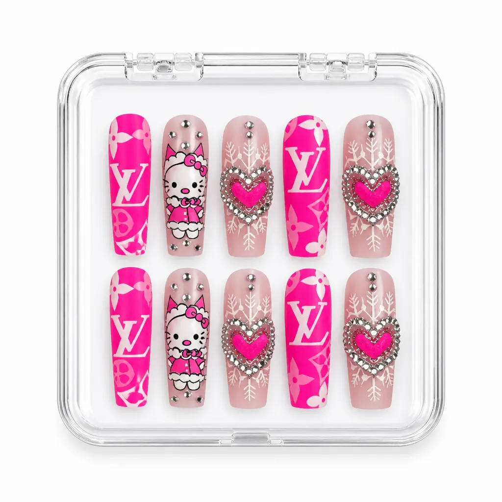 Sakura Bow Luxe – Xưởng gia công Nailbox Sỉ thủ công