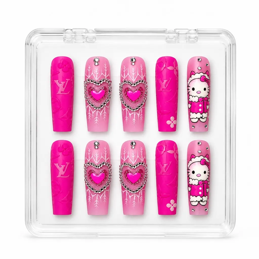 Sakura Dreams Collection – Mẫu Nailbox Sỉ Thiết Kế Thủ Công