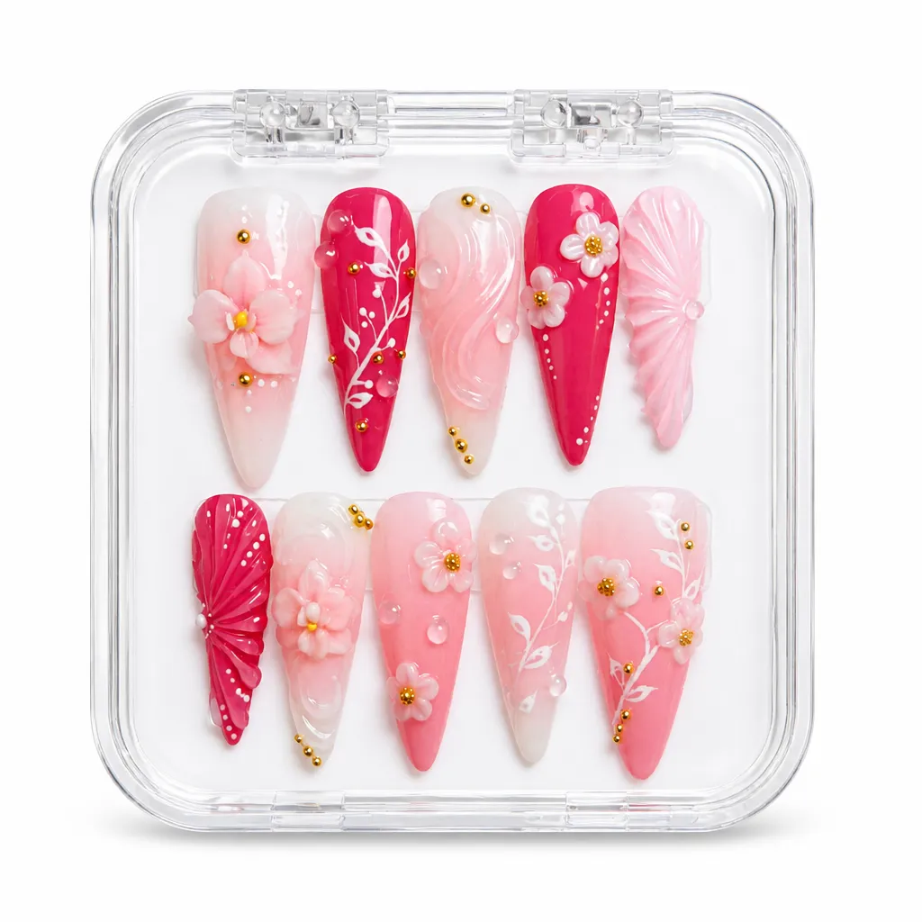 Sakura Elegance – Xưởng gia công Nailbox Sỉ thủ công