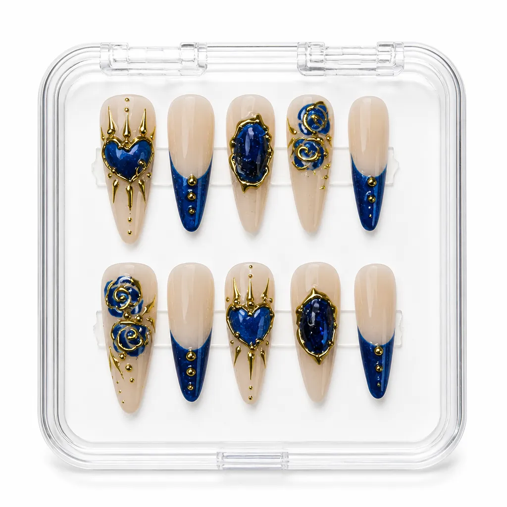Sapphire Royal Rose – Xưởng gia công Nailbox Sỉ thủ công