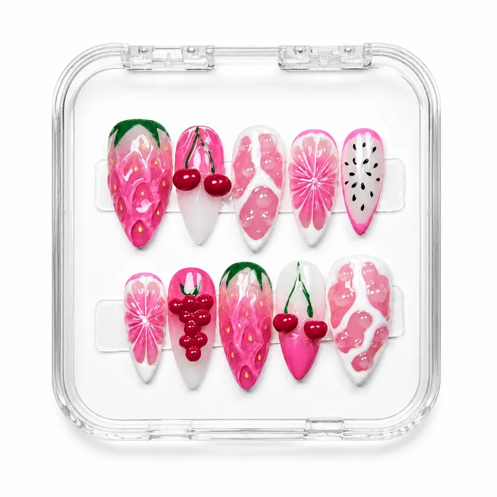 Satin Blossom Luxe – Xưởng gia công Nailbox Sỉ thủ công