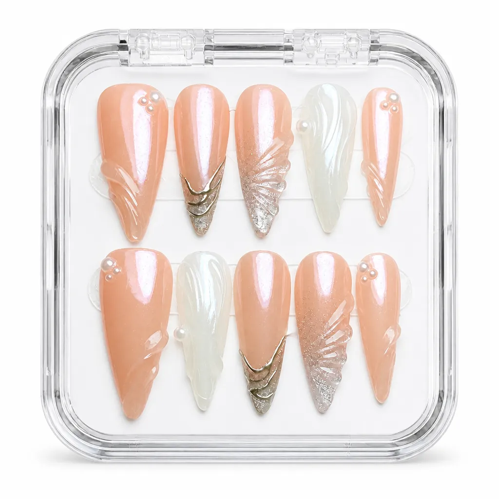 Shimmer Elegance – Xưởng gia công Nailbox Sỉ thủ công