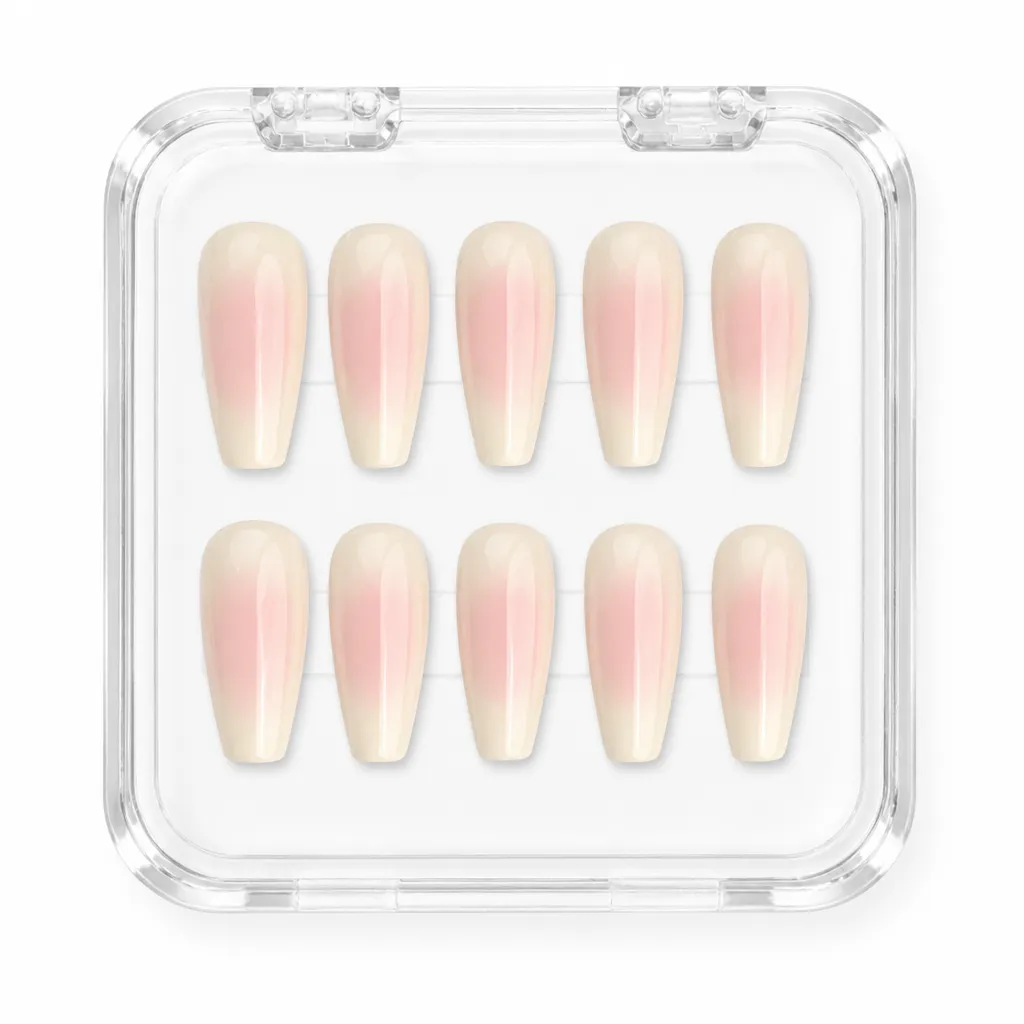 Soft Gradient Elegance – Xưởng gia công Nailbox Sỉ thủ công