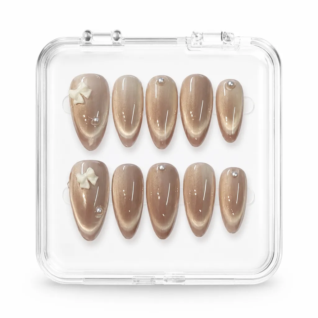 Sparkle Gilded Elegance – Xưởng gia công Nailbox Sỉ thủ công