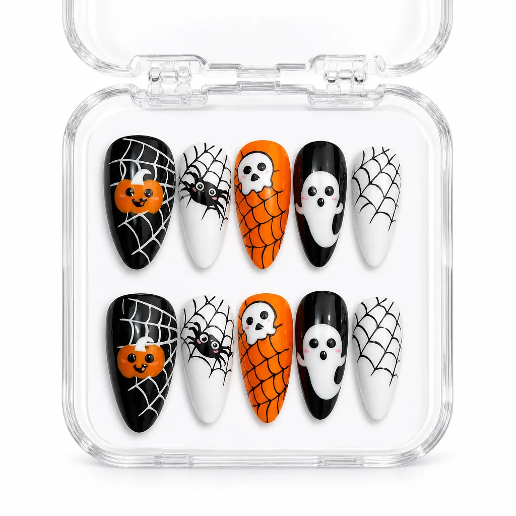 Spooky Spirit Collection – Mẫu Nailbox Sỉ Thiết Kế Thủ Công