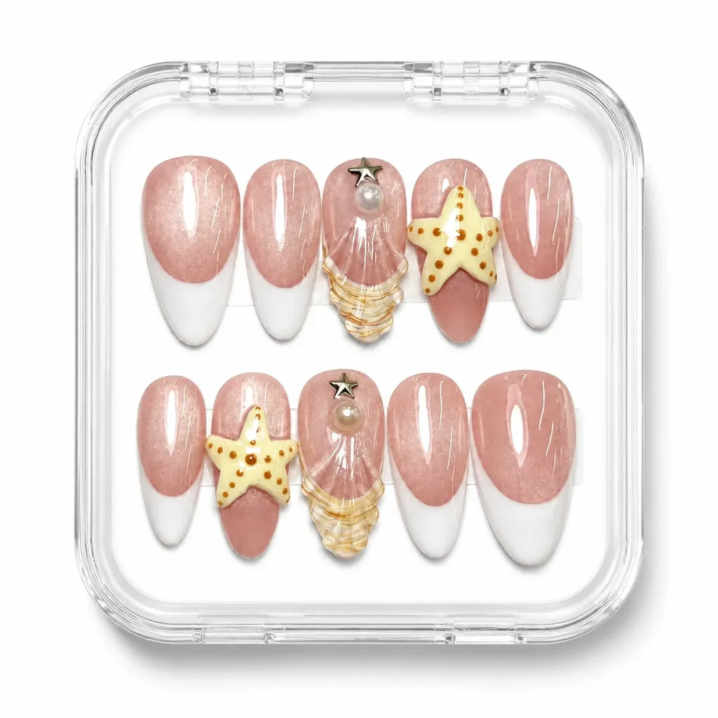 Starfish Shimmer – Xưởng gia công Nailbox Sỉ thủ công