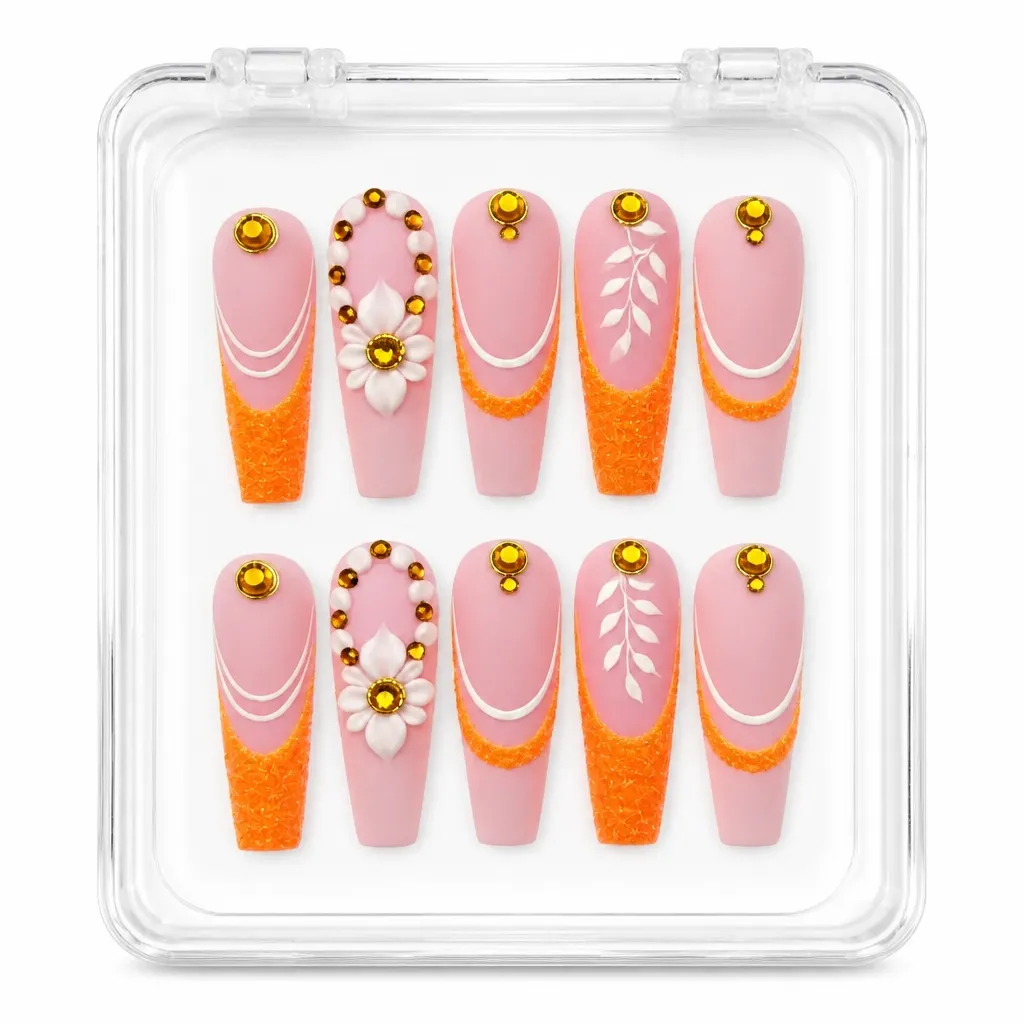 Sunset Sparkle – Xưởng gia công Nailbox Sỉ thủ công