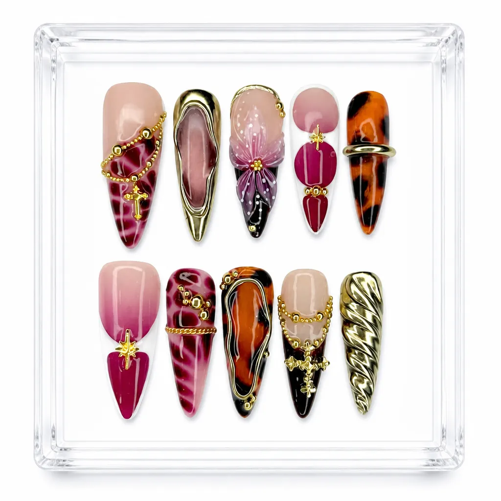 Tortoise Shell – Xưởng gia công Nailbox Sỉ thủ công