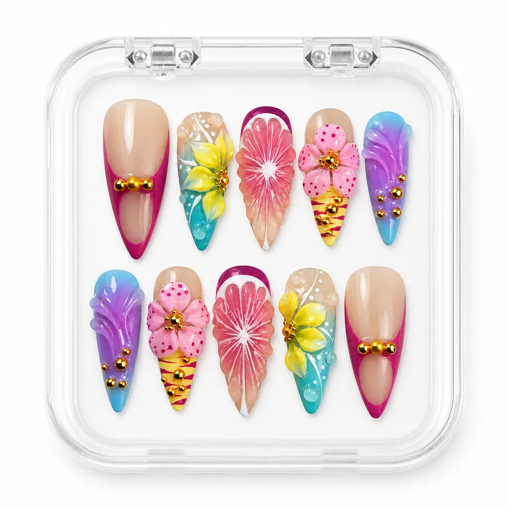 Tropical Fruit – Xưởng gia công Nailbox Sỉ thủ công