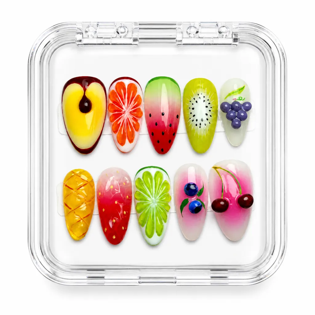 Tropical Fruit Fusion – Xưởng gia công Nailbox Sỉ thủ công