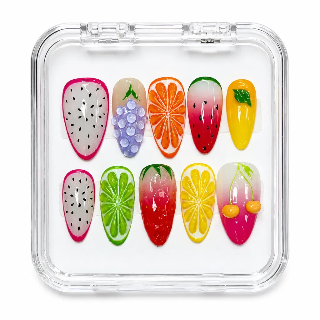 Tropical Fruit Salad – Xưởng gia công Nailbox Sỉ thủ công