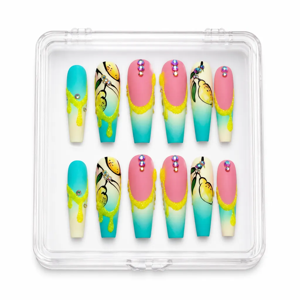 Tropical Gradient Bliss – Xưởng gia công Nailbox Sỉ thủ công