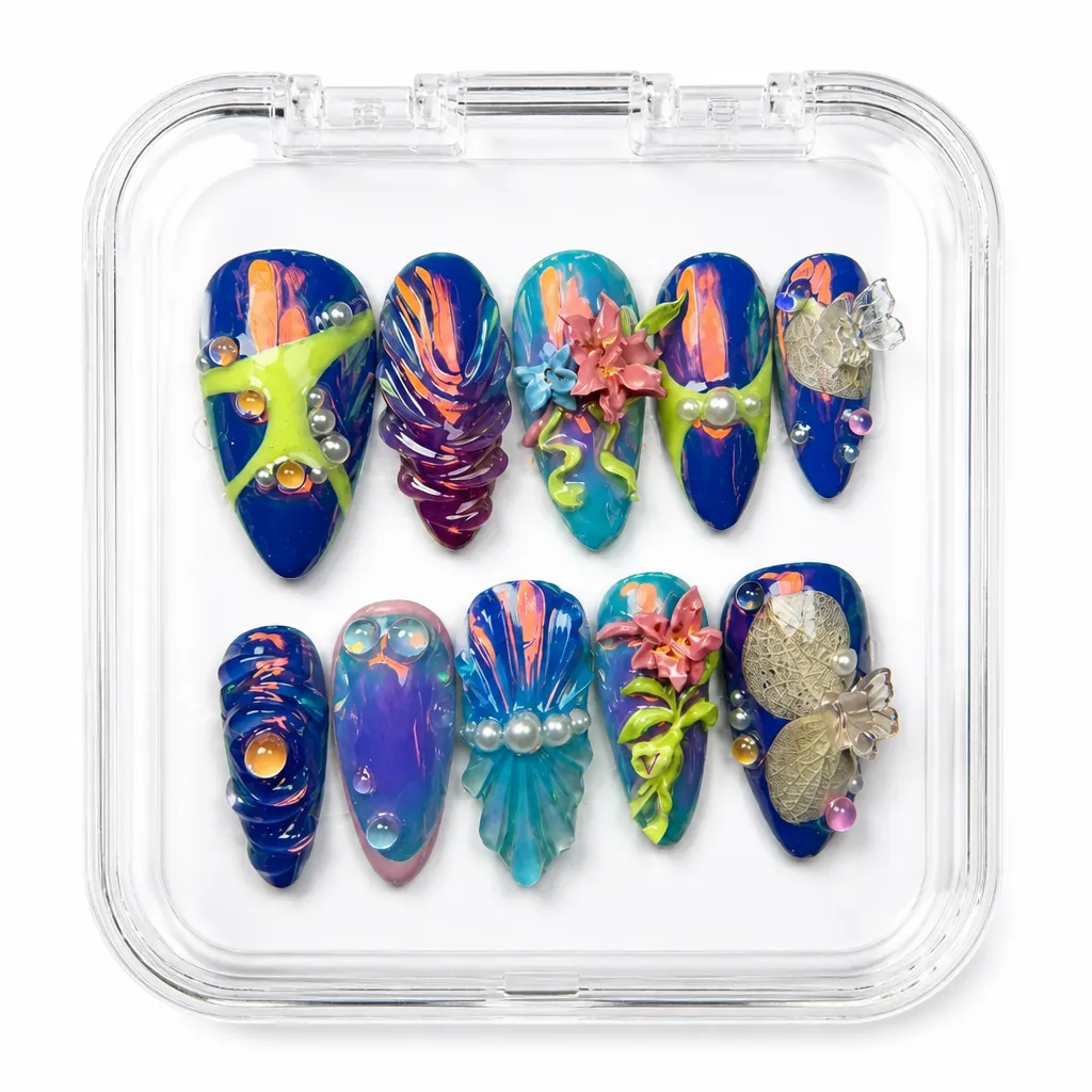 Tropical Paradise – Xưởng gia công Nailbox Sỉ thủ công
