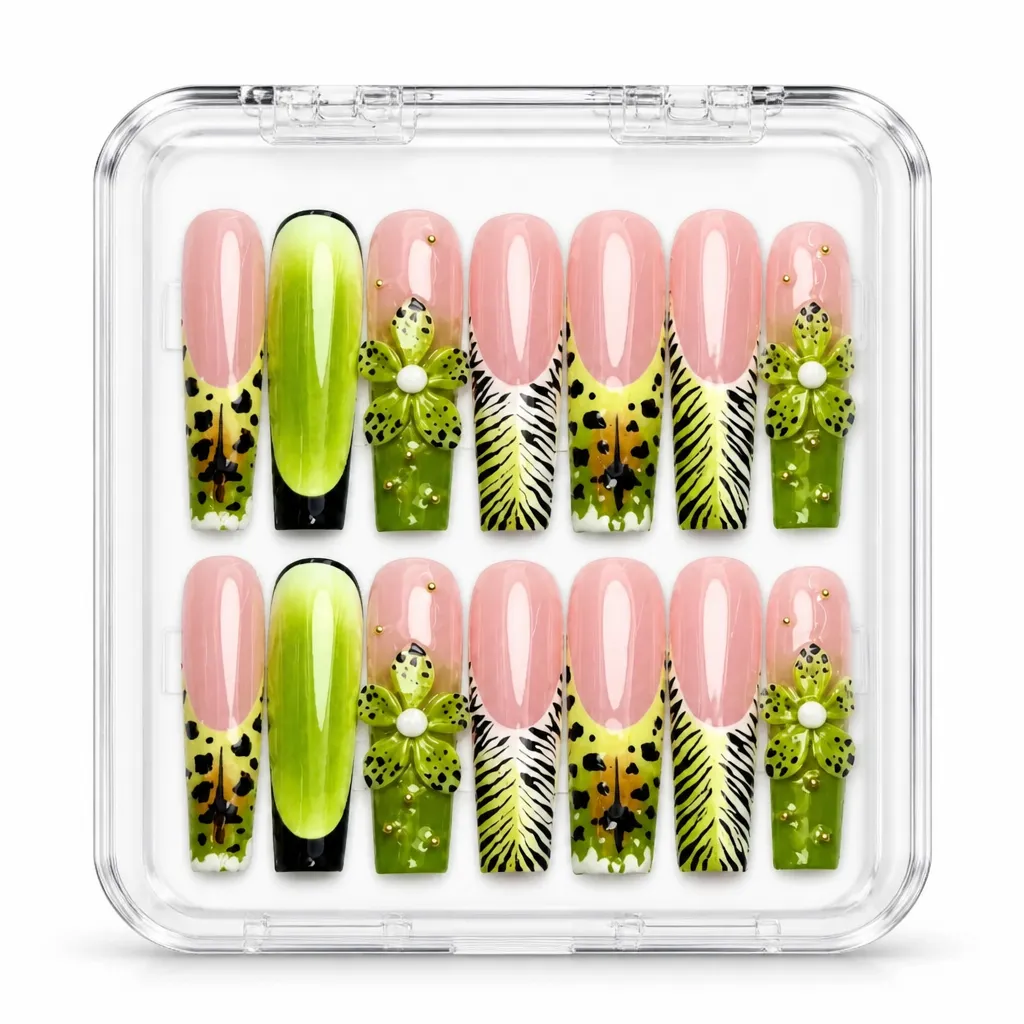 Tropical Wildflower – Xưởng gia công Nailbox Sỉ thủ công