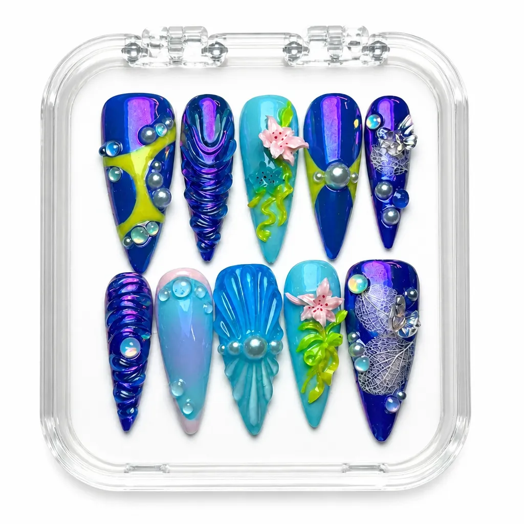 Underwater Mystique – Xưởng gia công Nailbox Sỉ thủ công