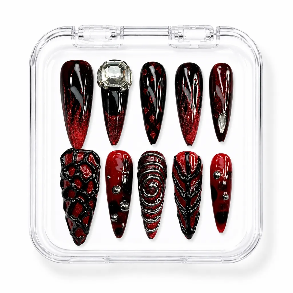 Vampire Velvet Gothic – Xưởng gia công Nailbox Sỉ thủ công