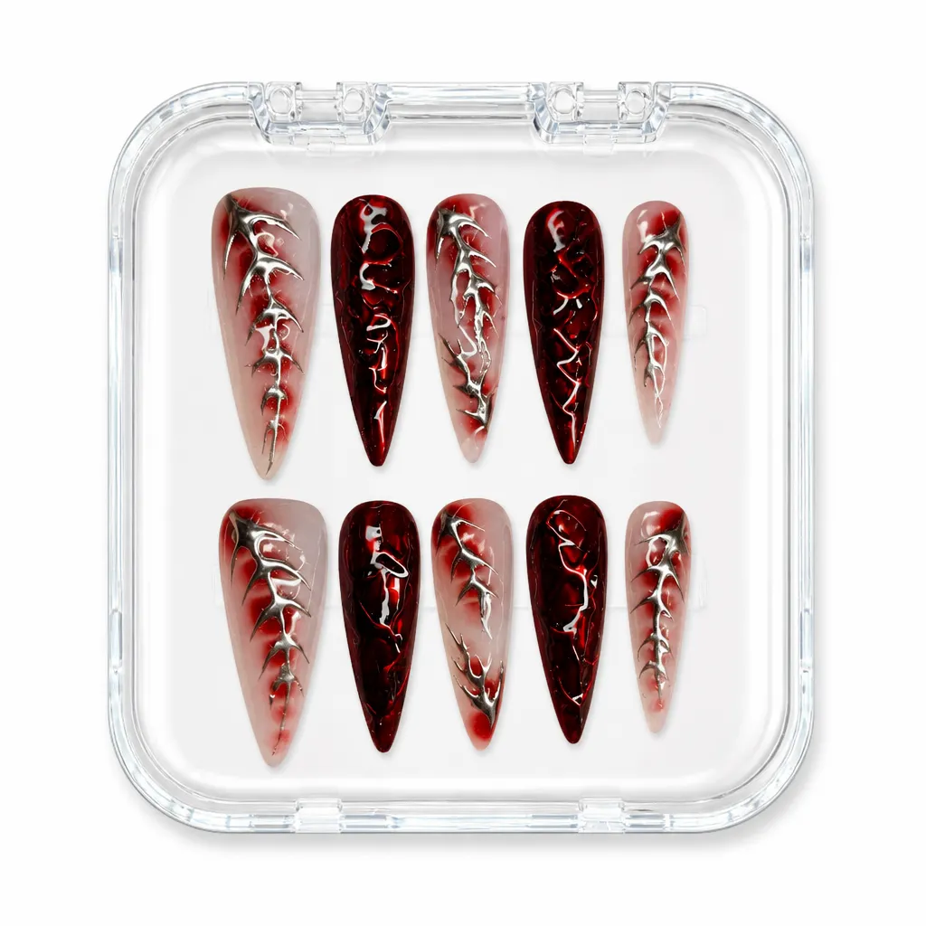 Vampiric Spine Chrome – Xưởng gia công Nailbox Sỉ thủ công
