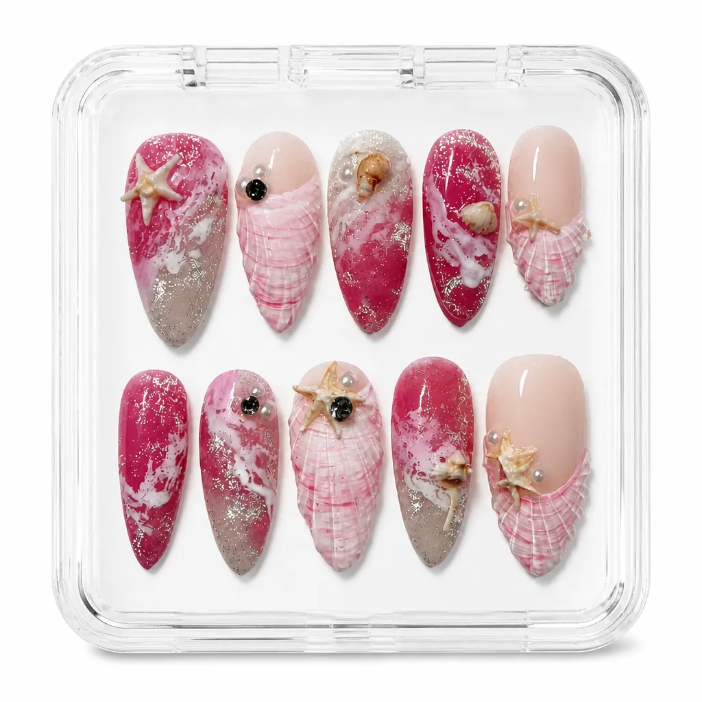 Velvet Bloom Luxe – Xưởng gia công Nailbox Sỉ thủ công