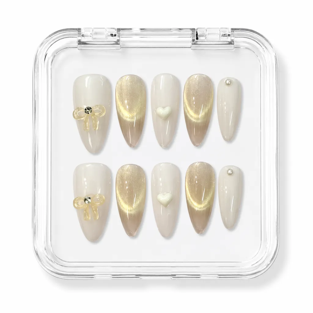 Velvet Golden Elegance – Xưởng gia công Nailbox Sỉ thủ công