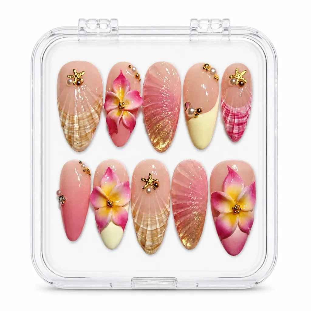 Velvet Luxe Stiletto – Mẫu Nailbox Sỉ Thiết Kế Thủ Công