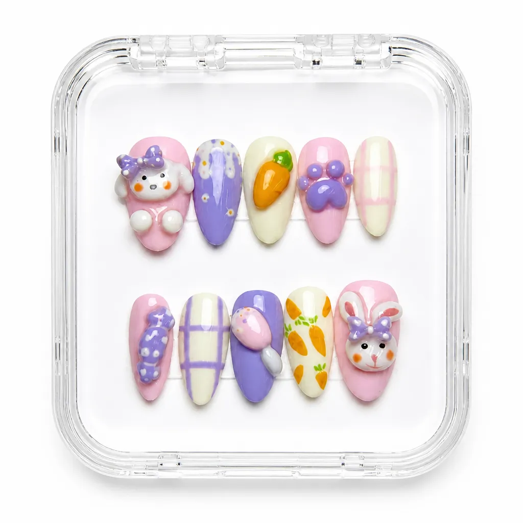 Whimsical Charm Set – Xưởng gia công Nailbox Sỉ thủ công