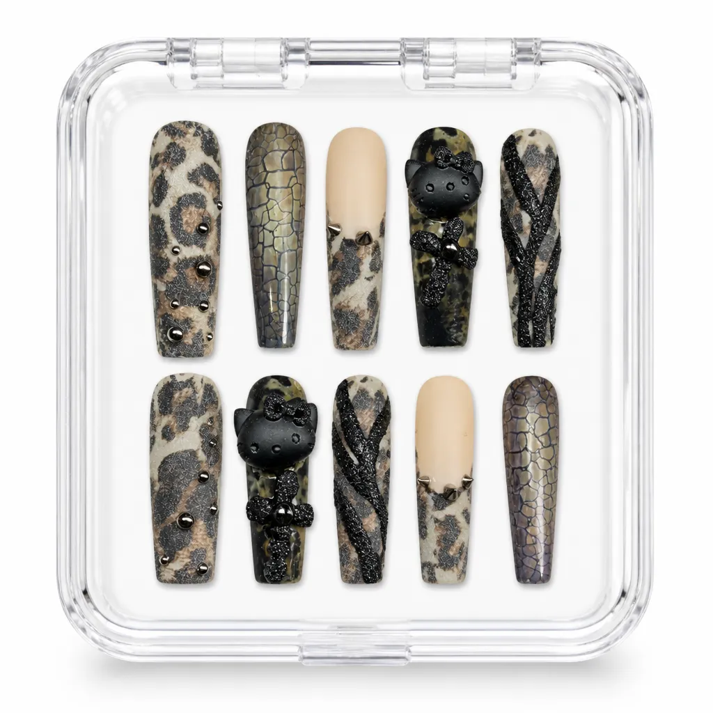 Wild Kitty Grunge – Xưởng gia công Nailbox Sỉ thủ công