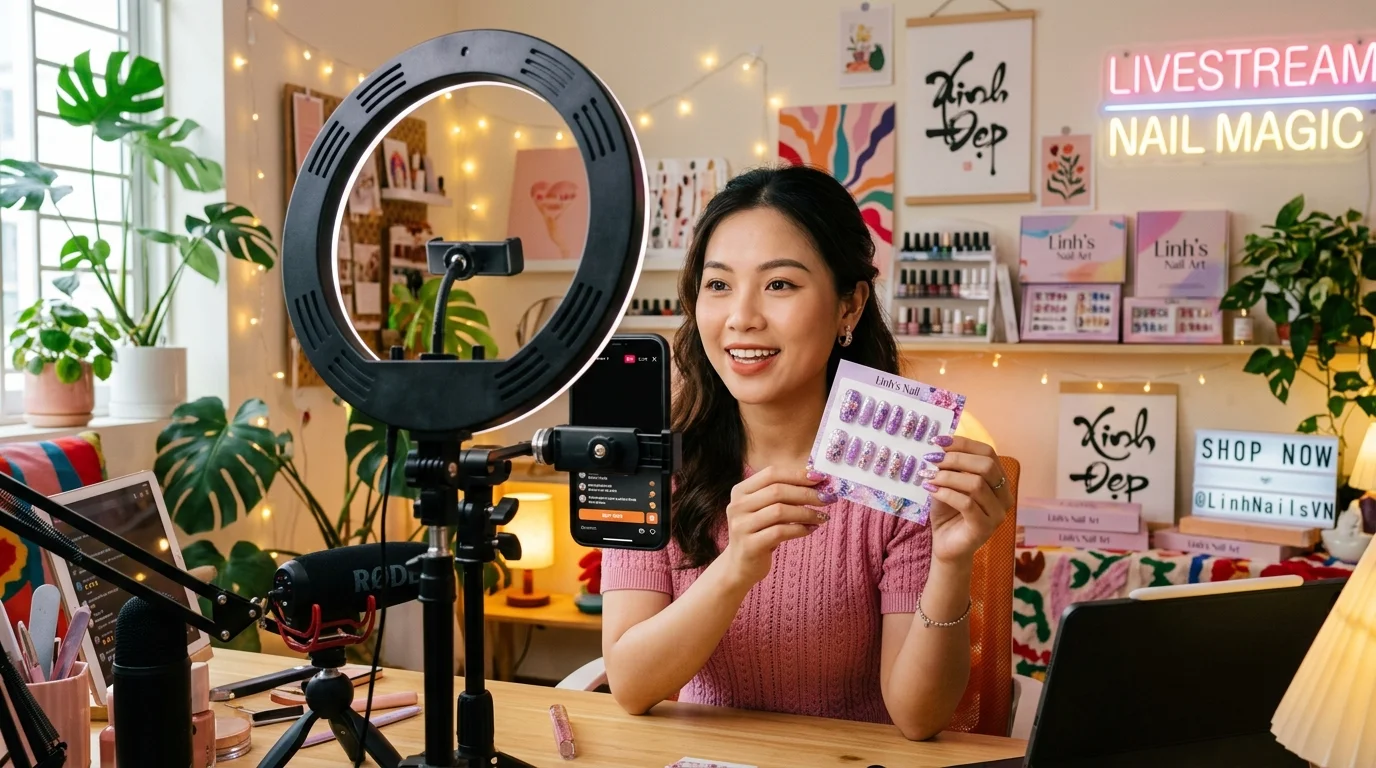 Kinh Nghiệm Bán Nailbox Online Trên TikTok Shop & Shopee