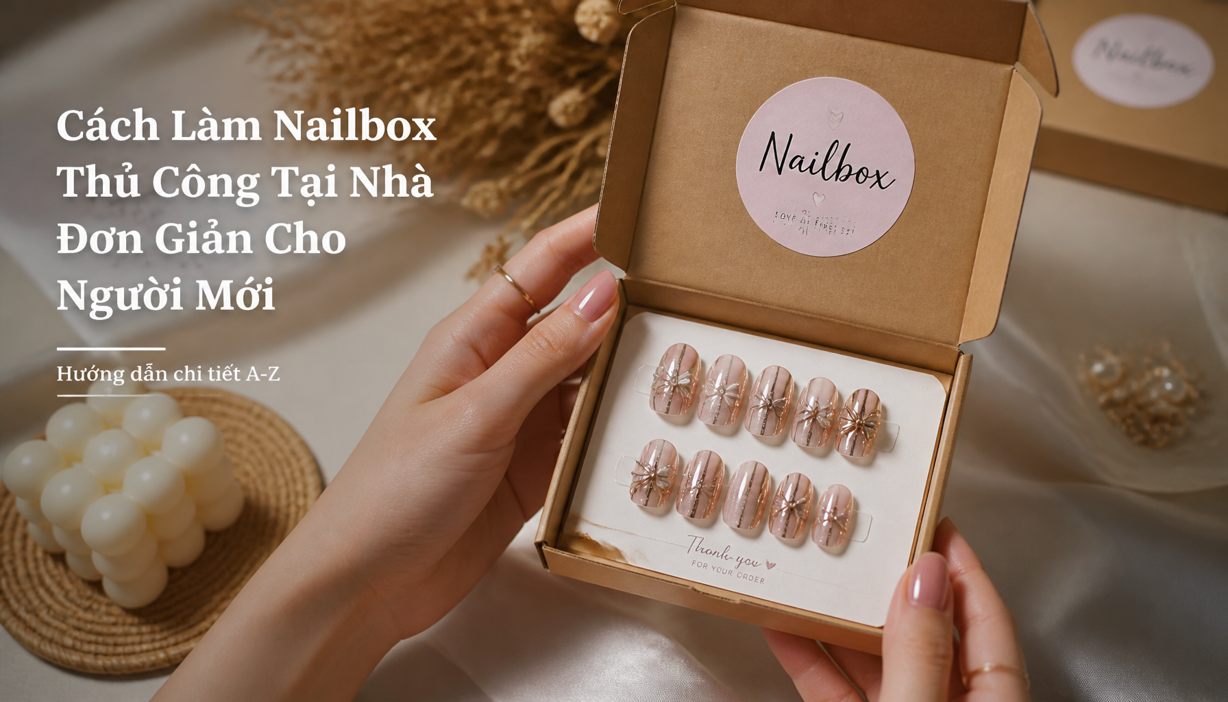 Cách Làm Nailbox Thủ Công Tại Nhà Đơn Giản Cho Người Mới - Hình 1