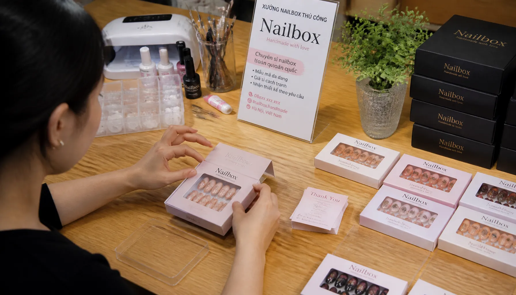 Cách Làm Nailbox Thủ Công Tại Nhà Đơn Giản Cho Người Mới - Hình 2