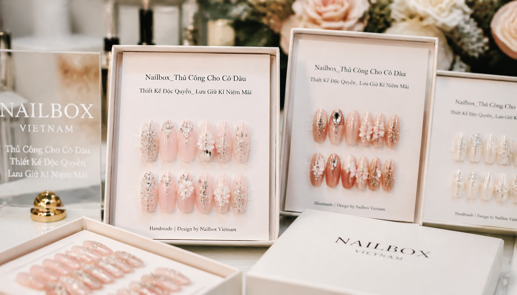 Nailbox Thủ Công Cho Cô Dâu: Thiết Kế Độc Quyền, Lưu Giữ Kỉ Niệm Mãi - Hình 2