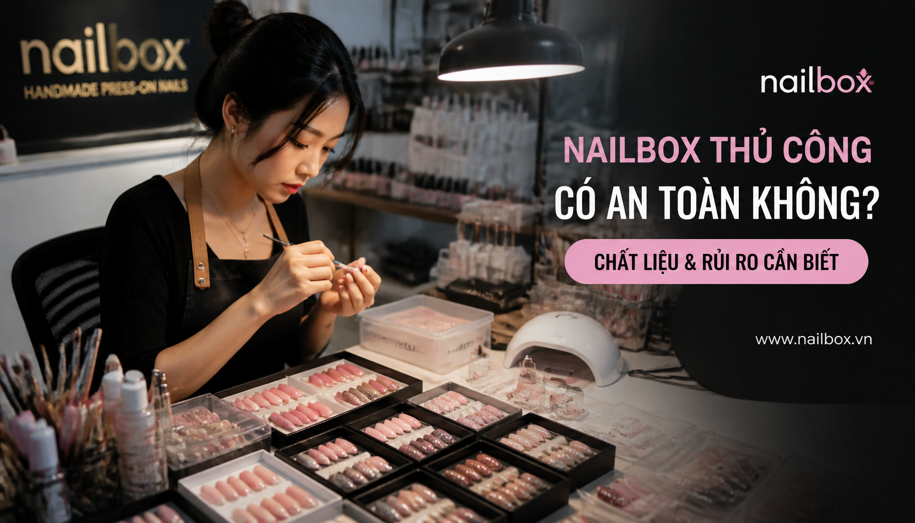 Nailbox Thủ Công Có An Toàn Không? Chất Liệu & Rủi Ro Cần Biết - Hình 1