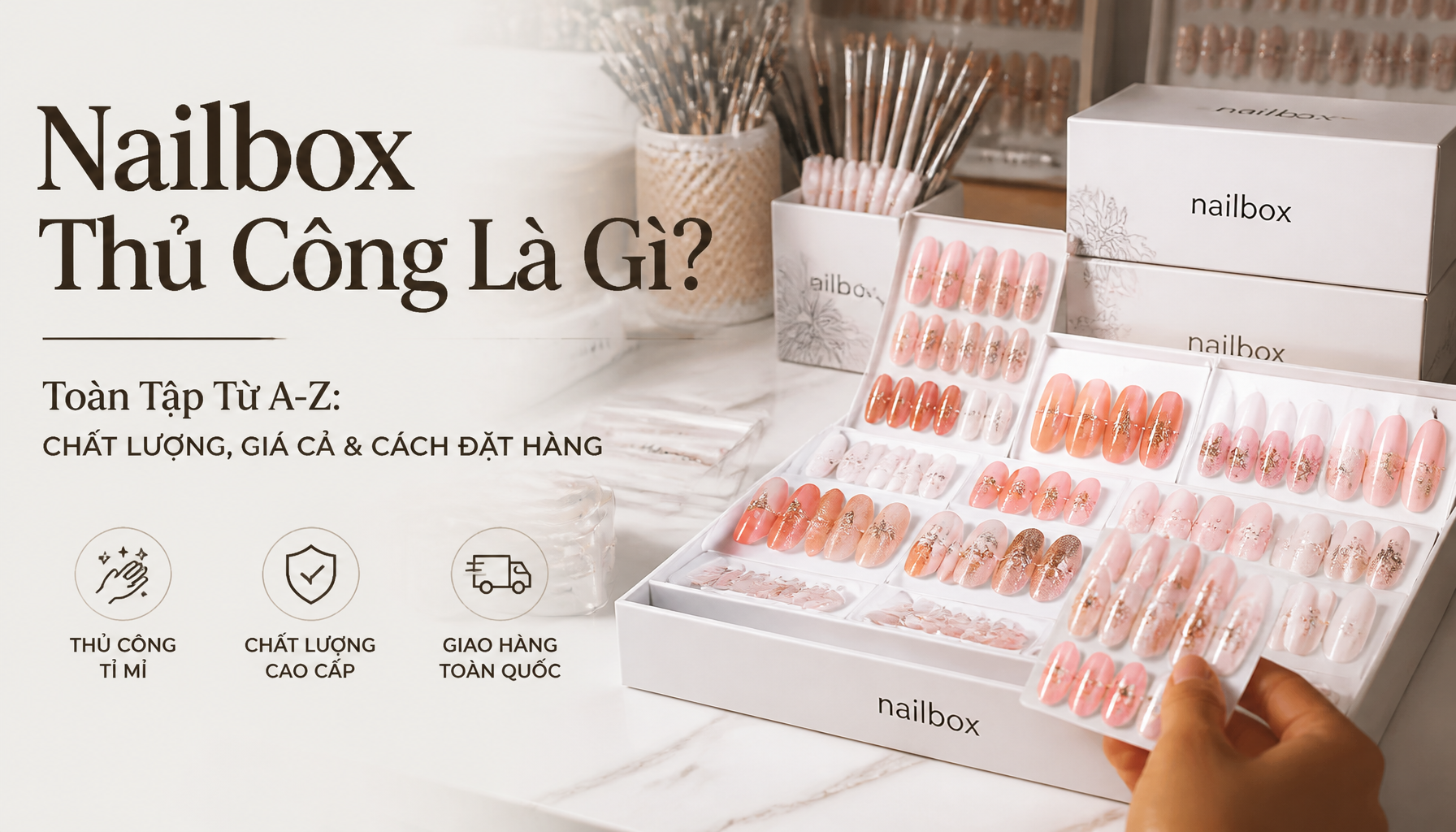 Nailbox Thủ Công Là Gì? Toàn Tập Từ A–Z: Chất Lượng, Giá Cả & Cách Đặt Hàng