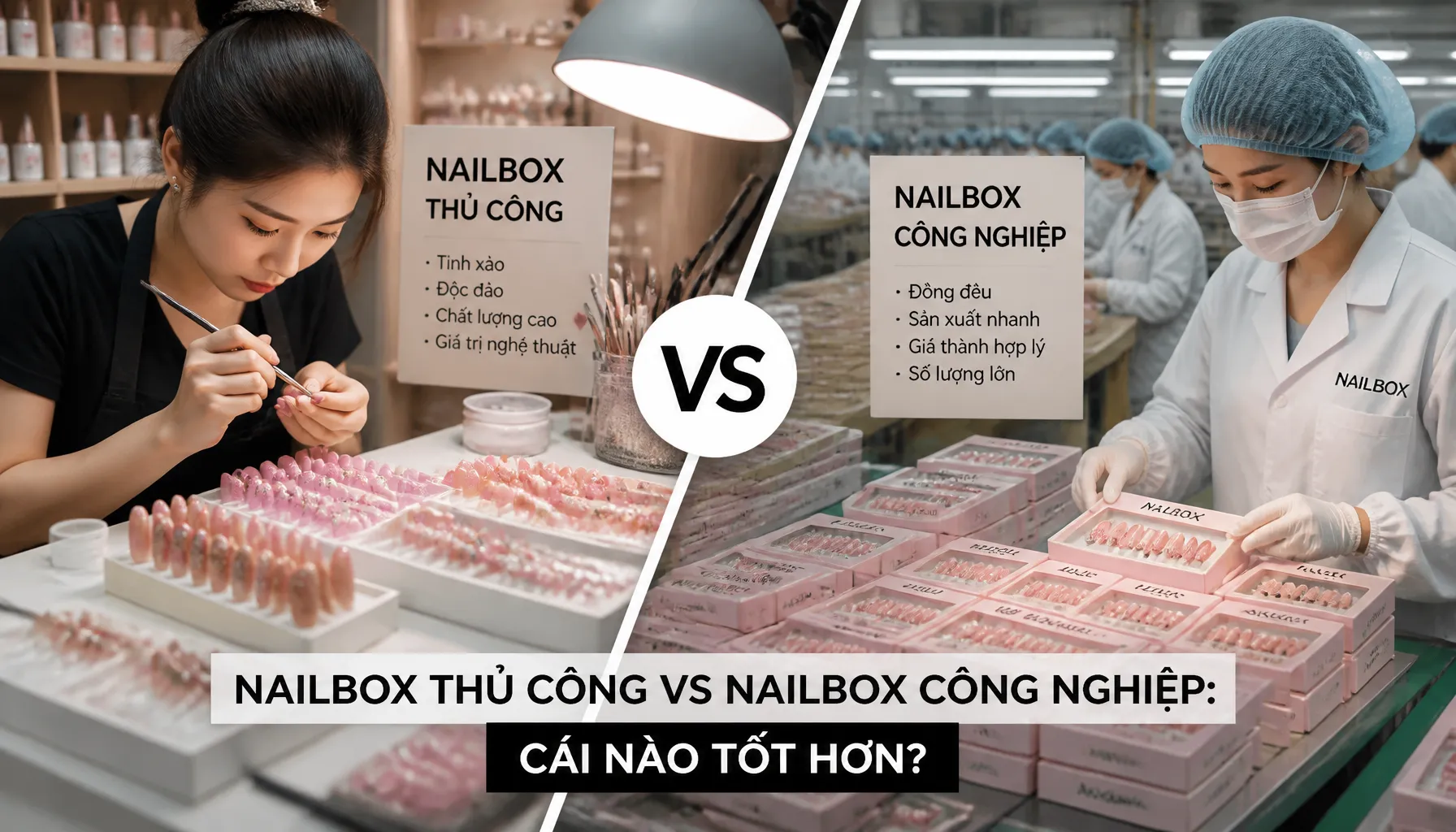 Nailbox Thủ Công vs Nailbox Công Nghiệp: Cái Nào Tốt Hơn? - Hình 1