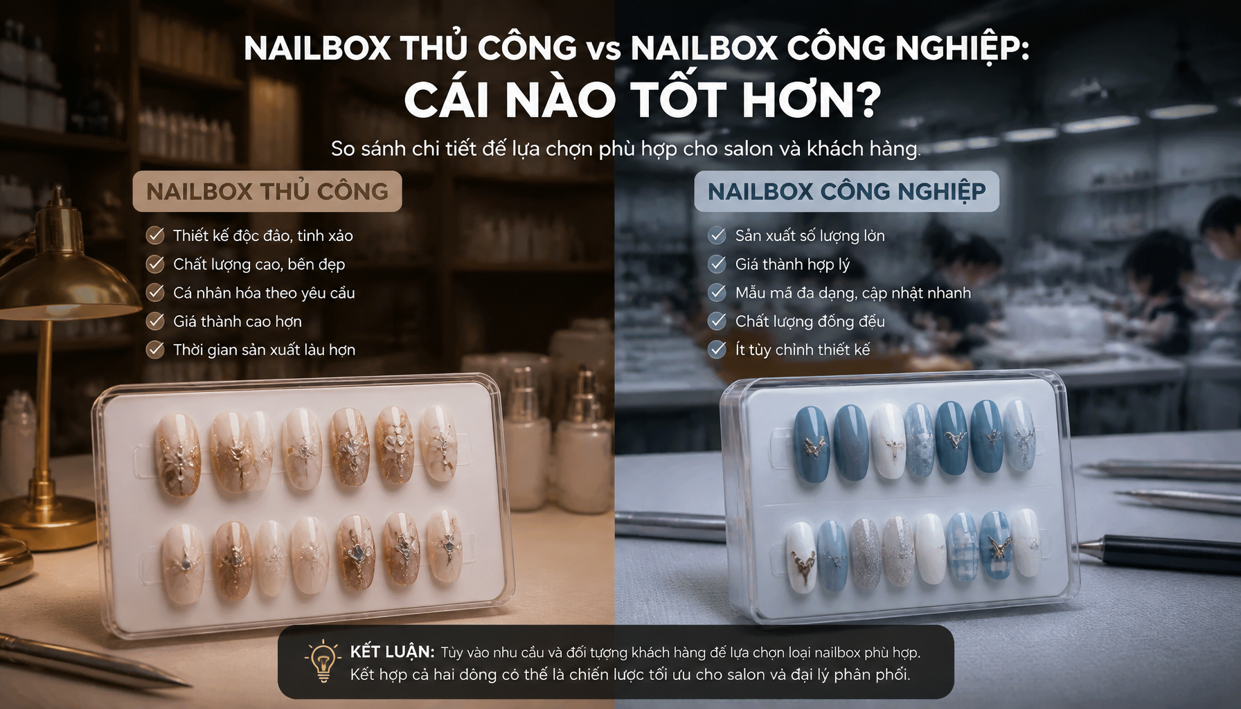 Nailbox Thủ Công vs Nailbox Công Nghiệp: Cái Nào Tốt Hơn? - Hình 2