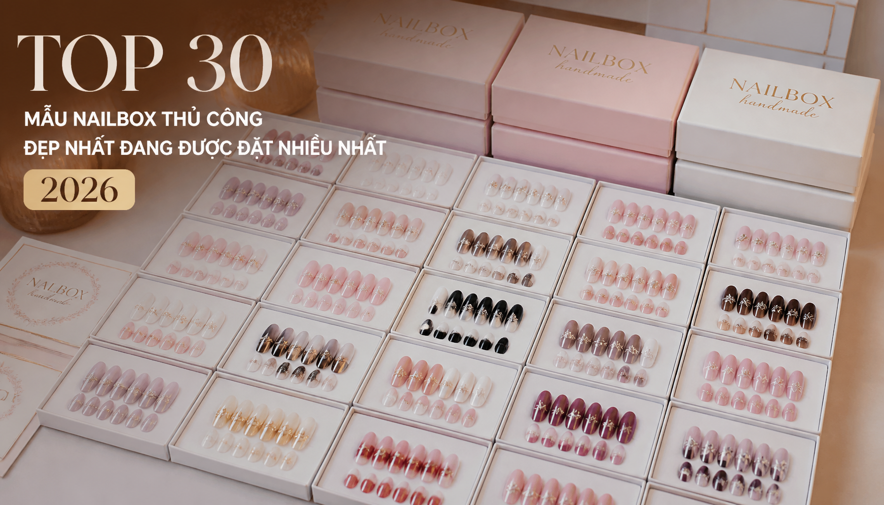 Top 30 Mẫu Nailbox Thủ Công Đẹp Nhất Đang Được Đặt Nhiều Nhất 2026 - Hình 1
